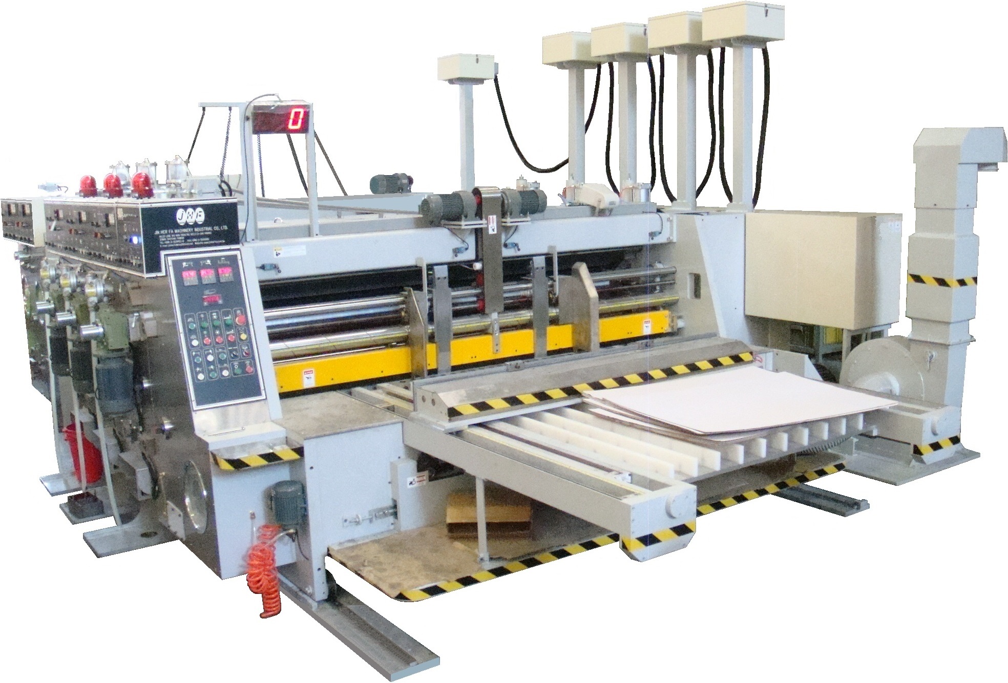 JHF Flexo Printer Slotter | JIN HER FA MACHINERY INDUSTRIAL CO., LTD.