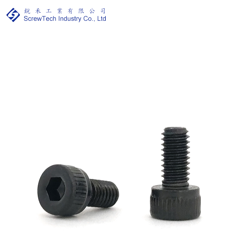【ScrewTech】M4x8.4, Socket Head Cap, Black Zinc Plated (HGKM0400801D