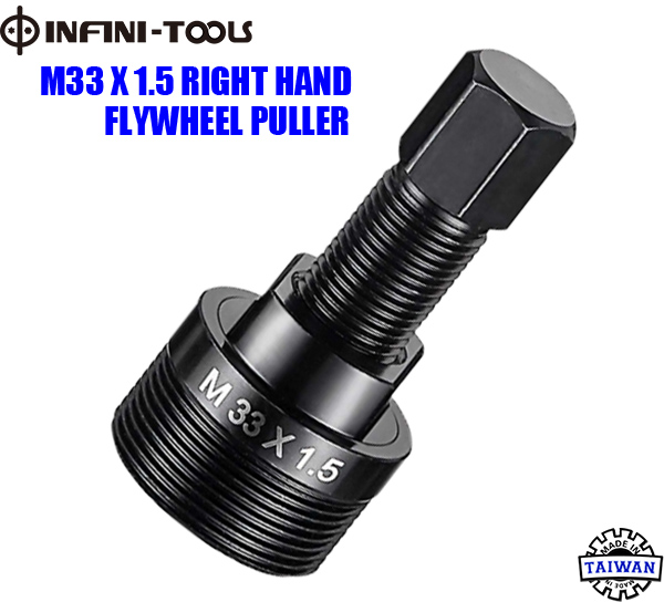 Flywheel Puller 33 mm x 1.5 Right Hand Thread