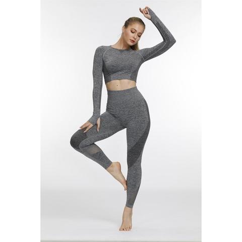 Hot Selling Ready to Ship / OEM Custom Woman Fitness Yoga Wear Workout Crop  Top Bra Seamless High Waisted Leggings Gym/Sports/Fitness Wear Gymwear -  China Gym Wear and Yoga Wear price