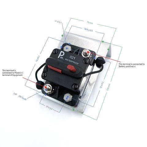 Inex Car Audio a Circuit Breaker Amp Amplifier Auto Fuse Blow AMP 12v 48v 