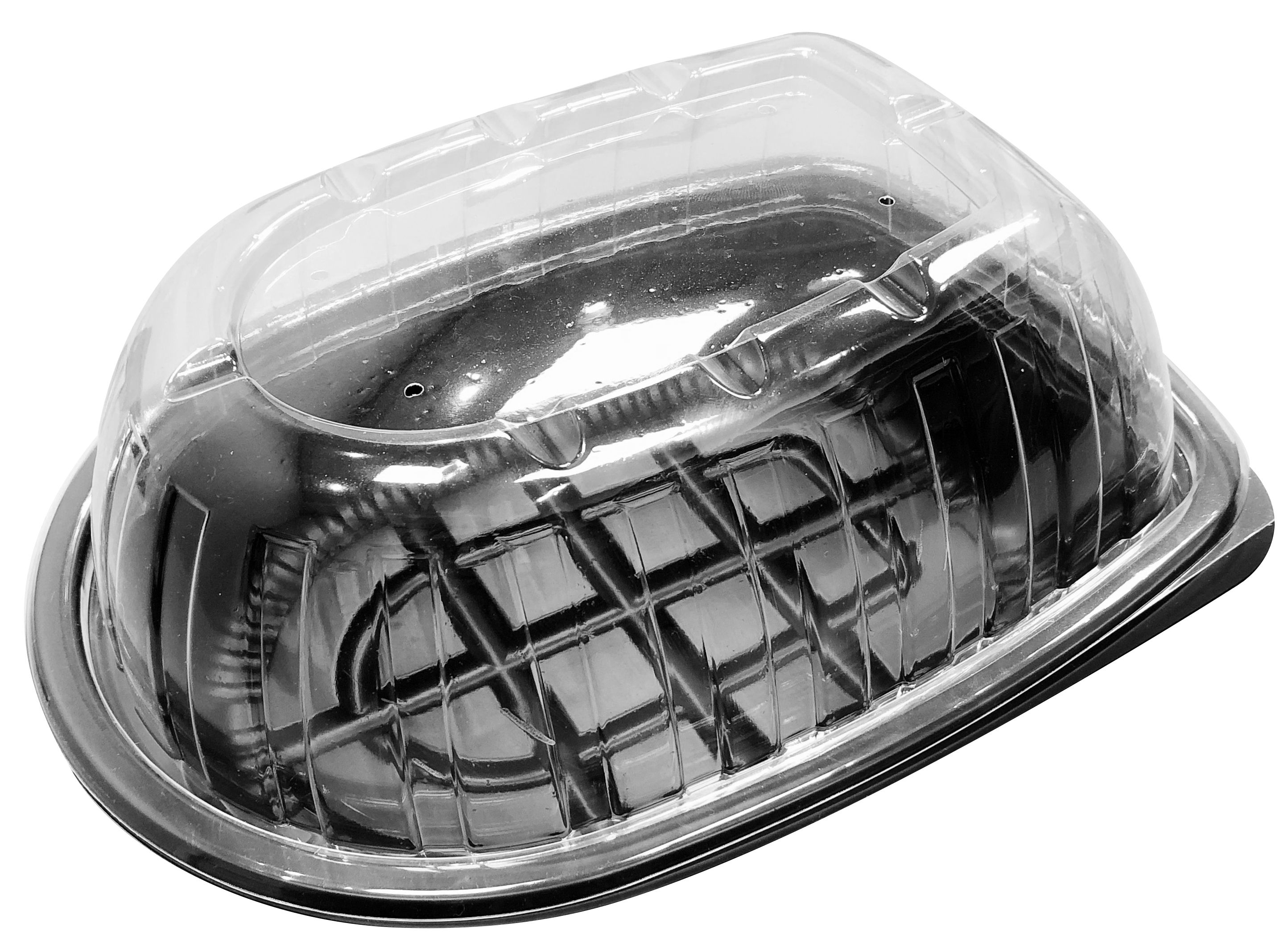 Rotisserie Chicken Container & Half Rib Container