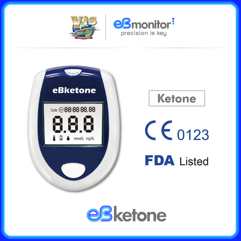 eBketone Blood Ketone Monitor (Medical Device, Health, Home Care