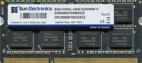 Memory Modules - DDR3/DDR3L ECC SODIMM