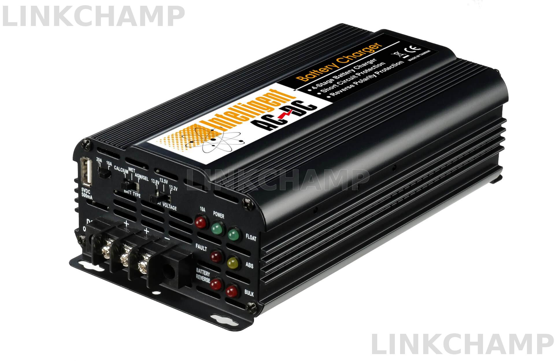 Battery Charger 24V 12A Intelligent ACDC®