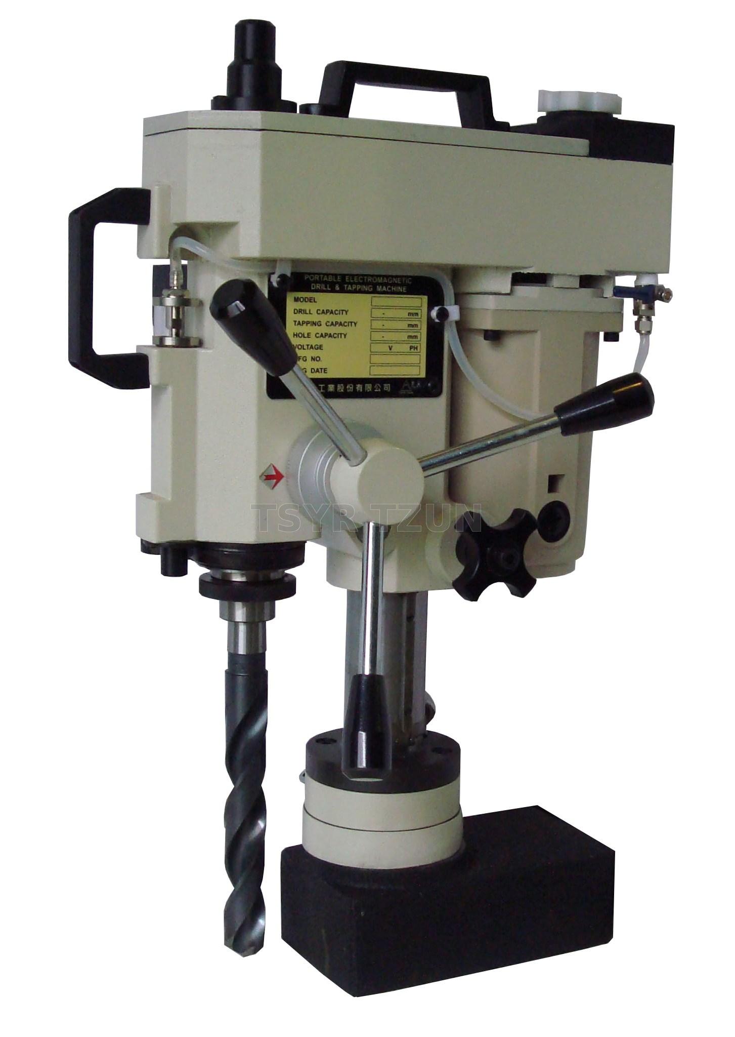 Portable drill and tapping machine (singlePhase