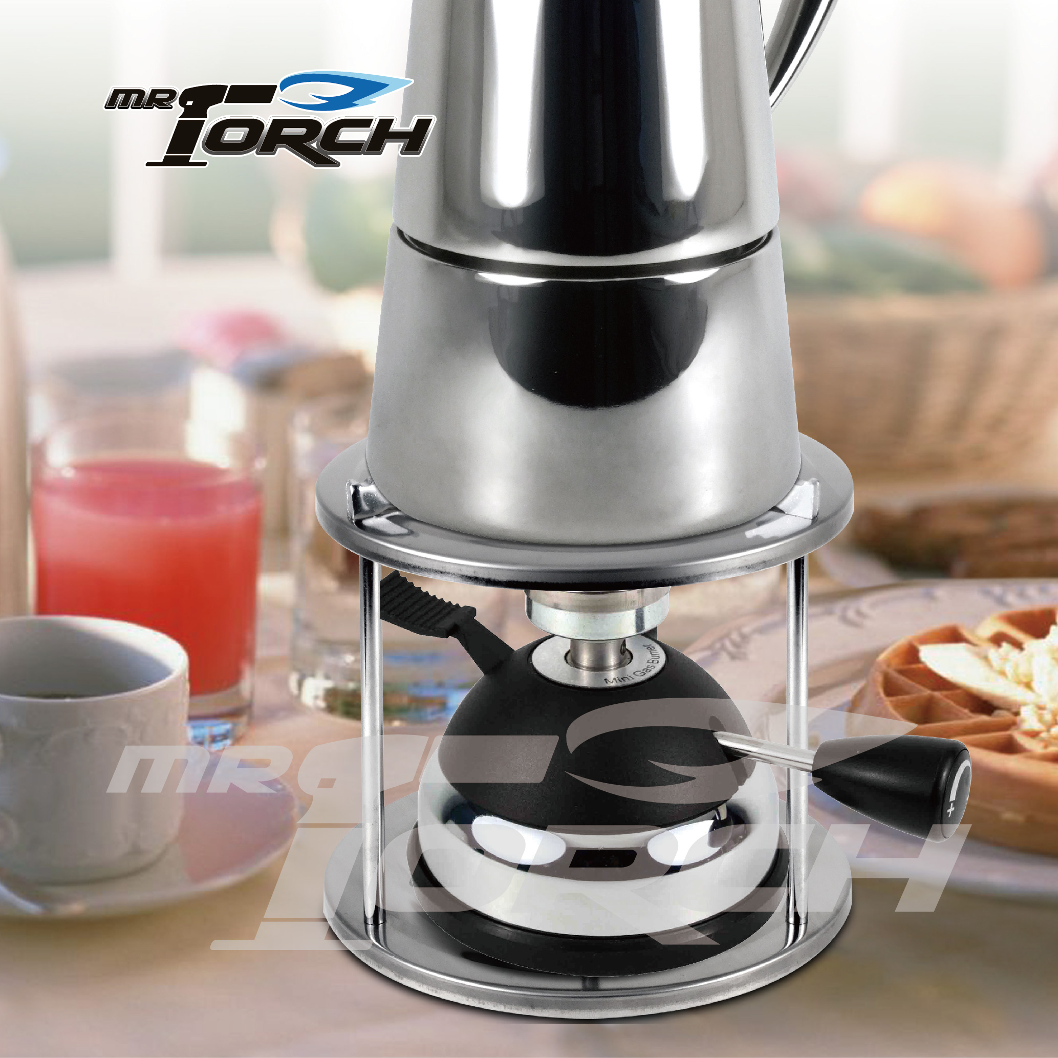 Mr. Torch Butane Gas Micro Burner with Stand