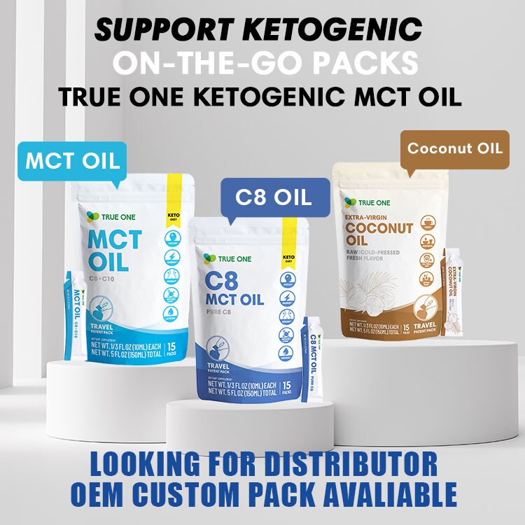 Coconut MCT Oil Travel Pack (Per bag: 10ml*15 pcs) | Taiwantrade
