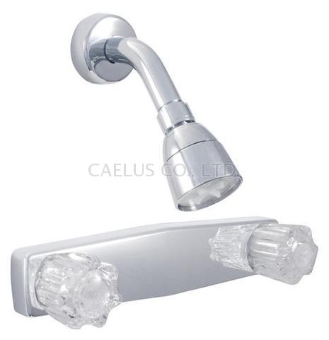 Mobile Home Shower Faucet Chrome Finish With Shower Arm And Flange