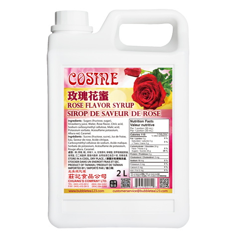 Sirop Saveur Rose