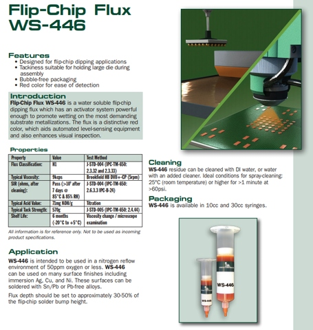 Flip-Chip Flux WS-446