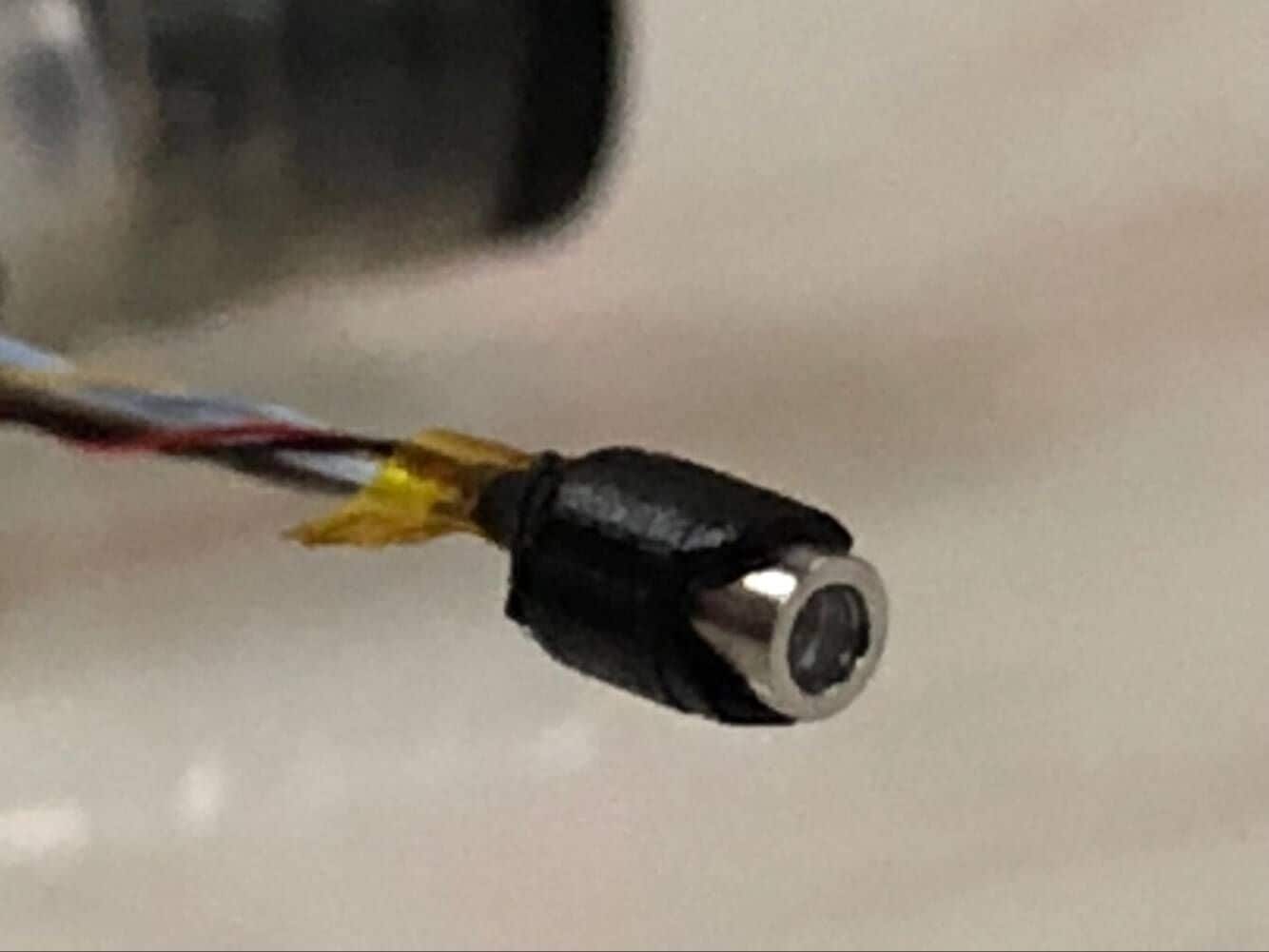 Tiny (Dia. 2.2mm / Pixel 160 K) CMOS camera module w/o light & w/o ...