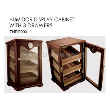 Humidor Display Cabinet With 3 Drawers Well Join Industry Co Ltd