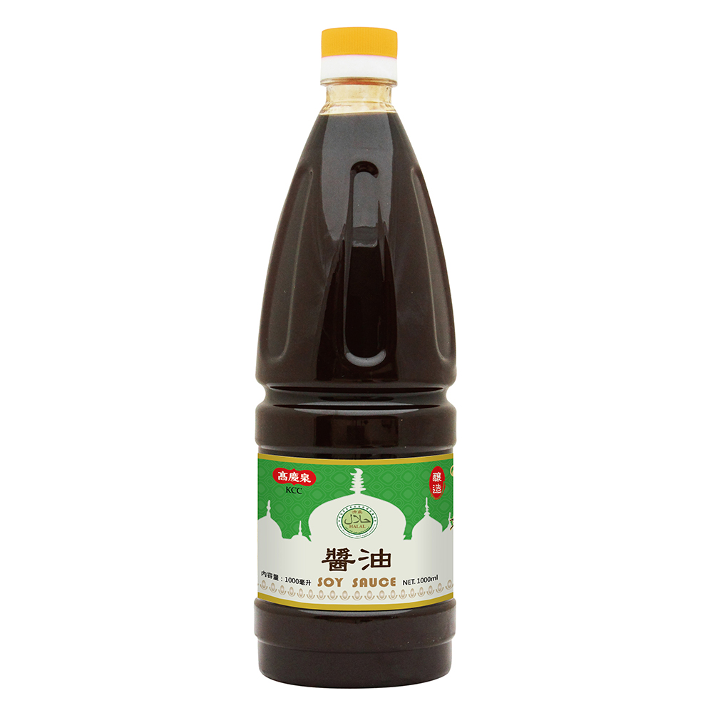 KCC - Pure Fermented Soy Sauce (HALAL) 1000ml - Ground Biotech