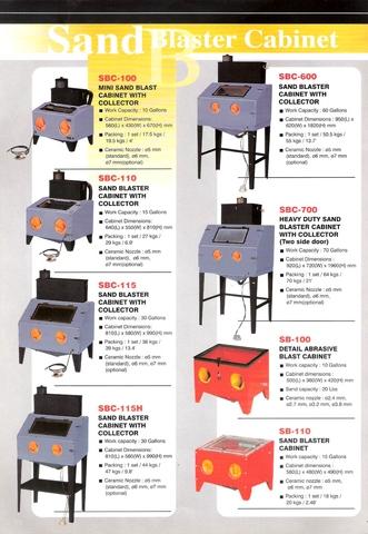 Sand Blaster Cabinet / Washer / Equipment