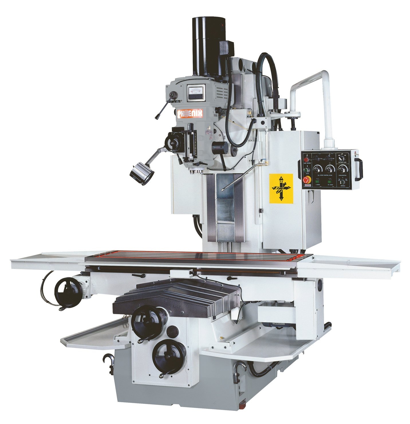 Bed type precision milling machine