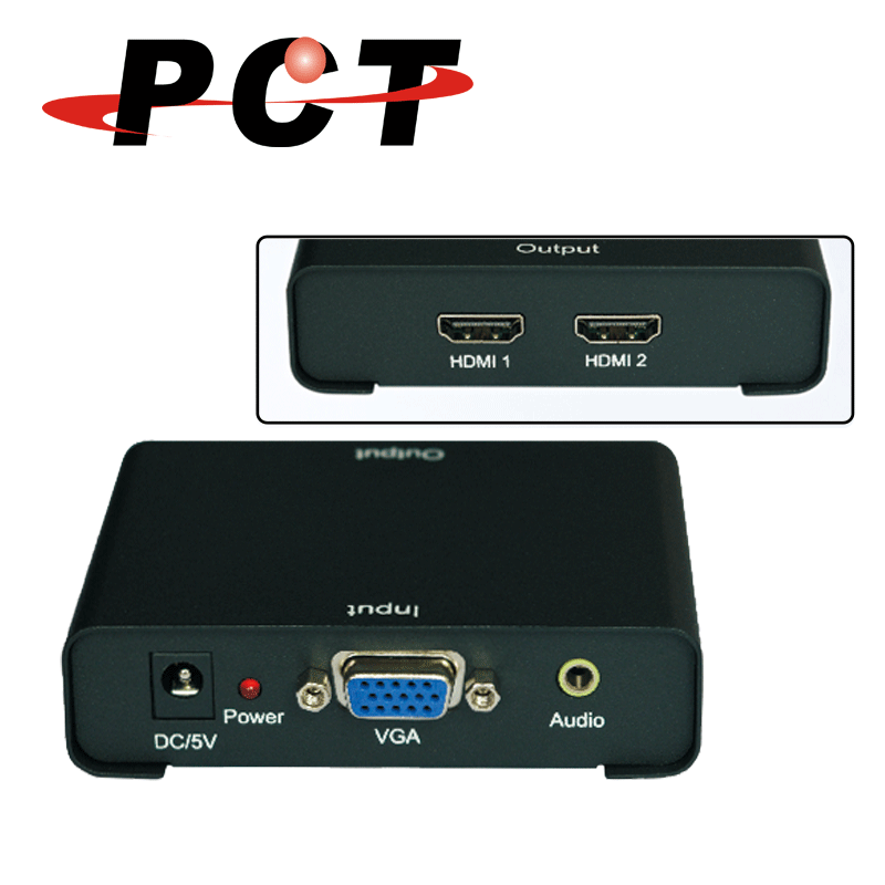 VGA to HDMI Converter / |