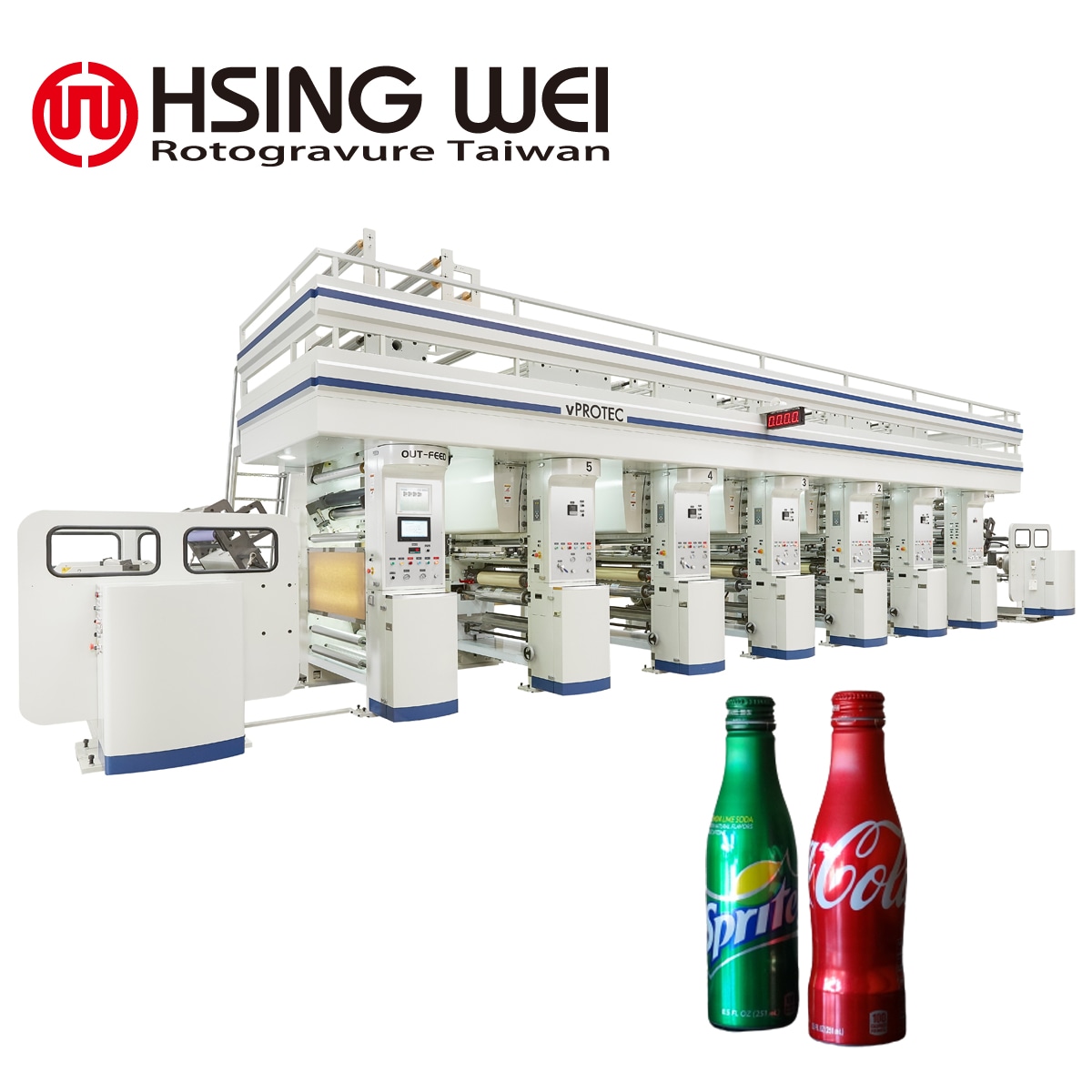 Gravure Printing Material for Label Sleeve.