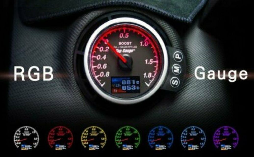 RGB Gauge Pro OBD Boost Meter for MINI COOPER S F56 2014 up