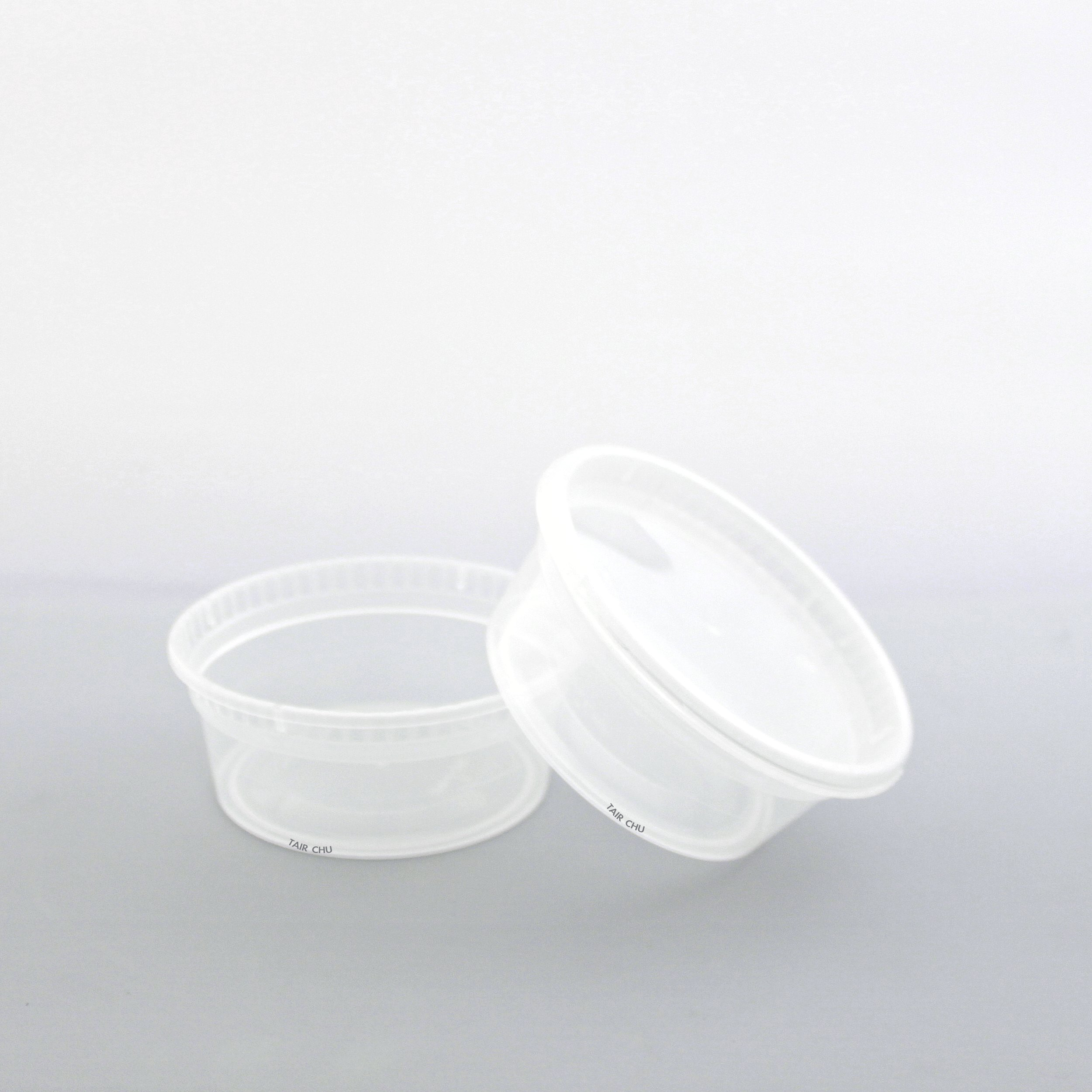 240ml Plastic Soup Cup With Cover