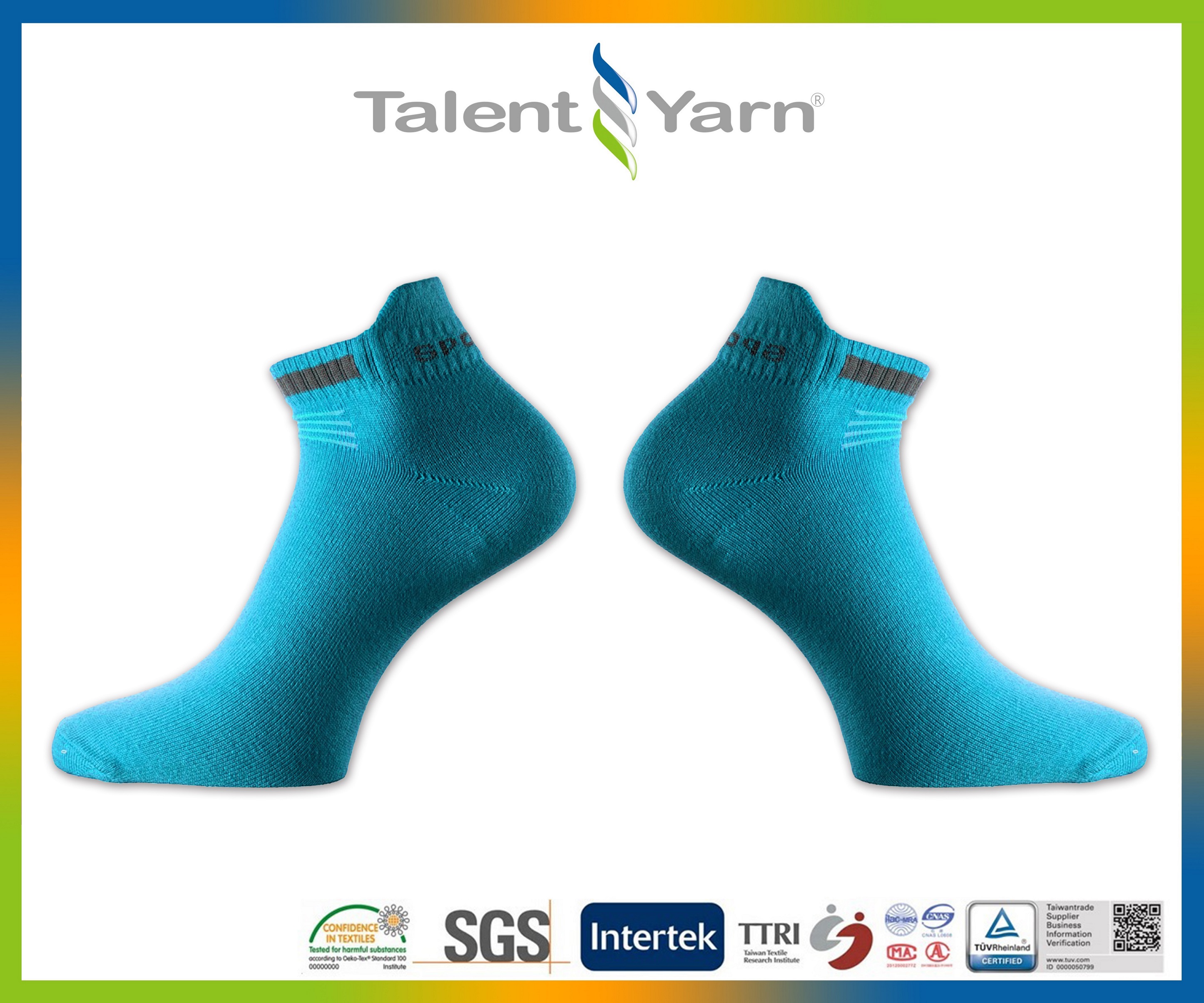 Functional non slip custom ankle outdoor socks wholesale