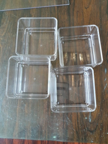 TT-530 Acrylic Clear Storage Container