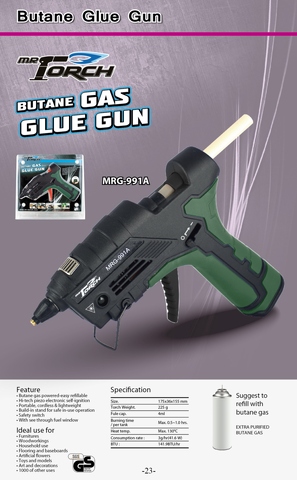 Butane Cordless Glue Gun