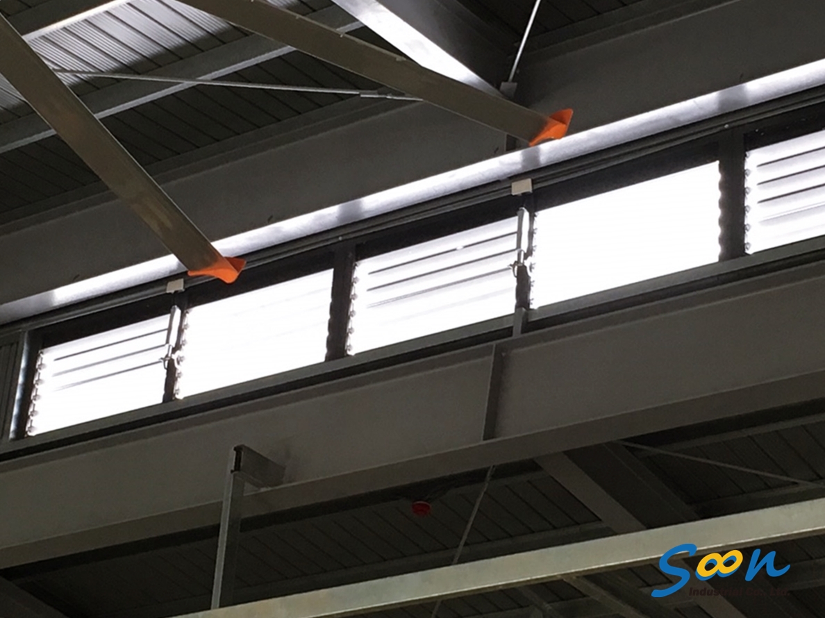 Automatic Window Opening System For Jalousie Windows