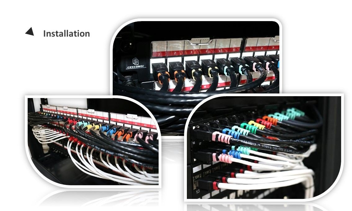 Panneau Keystone CRXCONEC généralement utilisé dans le centre de données avec l'armoire du serveur, il rend votre centre de données plus rangé et vous pouvez rassembler de nombreux types de prise Keystone que vous souhaitez, les options sont un esprit ouvert, il traite avec différents clients.