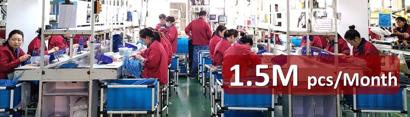 Capacidad de fabricación para cable de parche RJ45