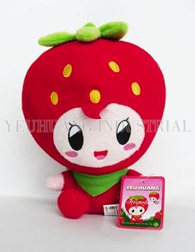 strawberry soft toy