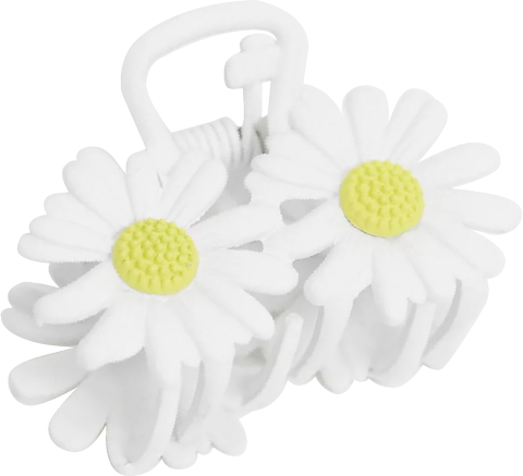 White Daisy Hair Claw Hair Accessories Supplier