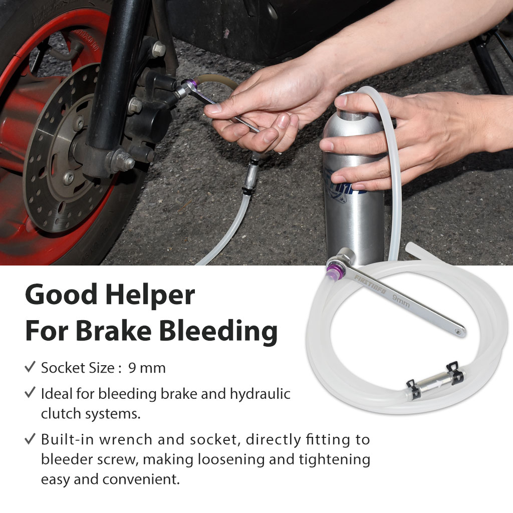【FIRSTINFO】Mini 7mm Brake Oil Clutch Bleeder / Bleeding Hose with