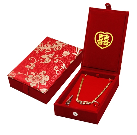 Chinese Red Set box(Men), Bridal box