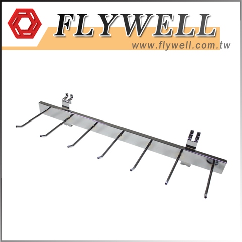 Belt Metal Display Slat Wall Hook Rack