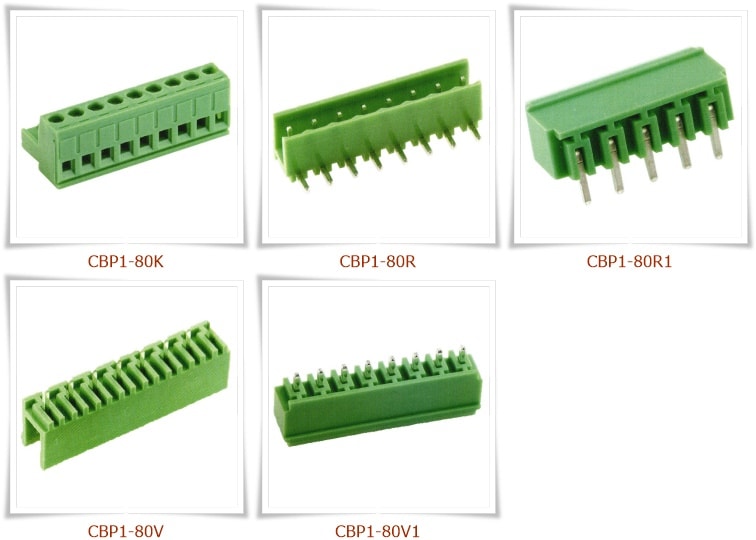CBP1-80 Pluggable Terminal Blocks