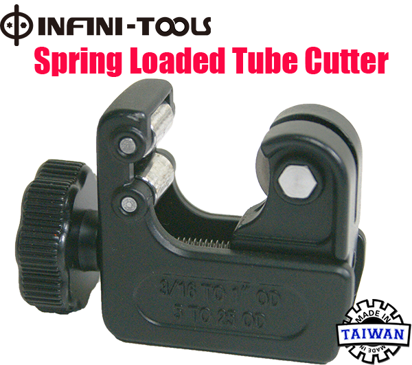 Mini Tubing Cutter, Constant Tension Mini Tube Cutter, SpringLoaded