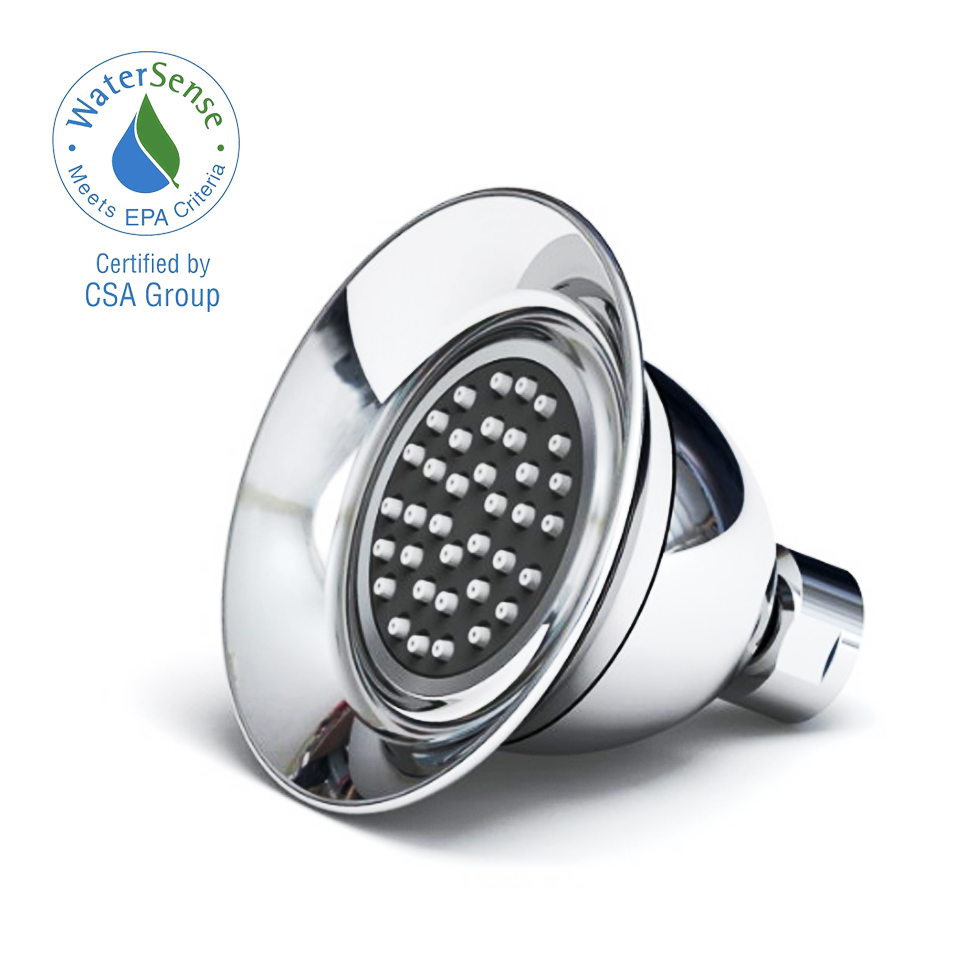 WaterSense Certifications Solid Brass Shower Head