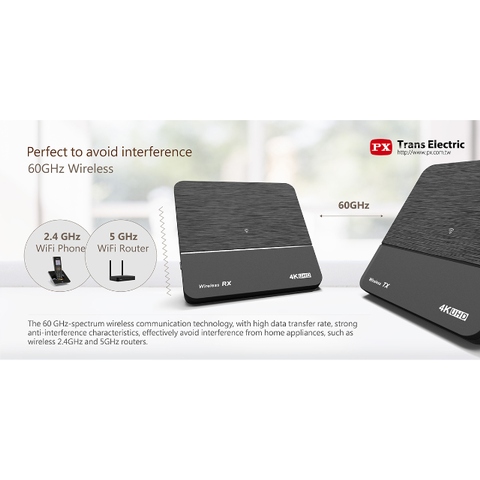 Wireless 4K HDMI Transmitter and Receiver-30ft