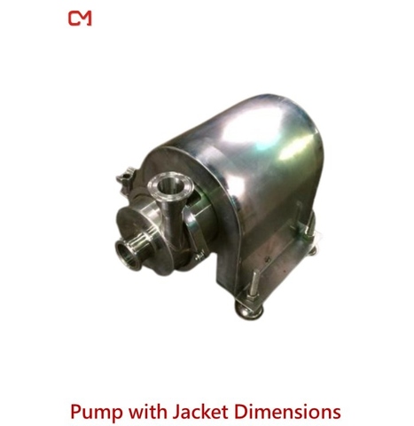 Pump with Jacket Dimensions