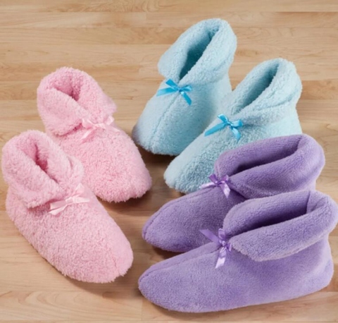 CHENILLE SLIPPERS