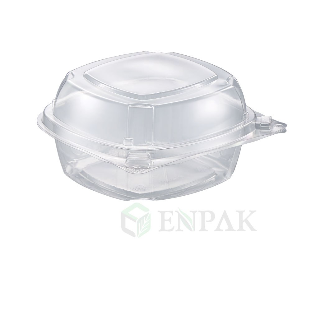 Disposable plastic cups for fruit salad and vegetable packing