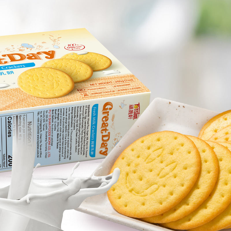 Milk CrackersNo water added