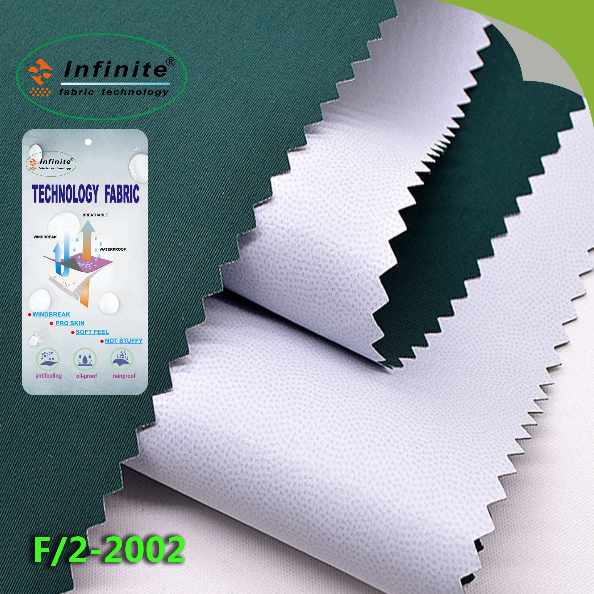 F/2-2002 Custom technology three anti Fabrics | Taiwantrade