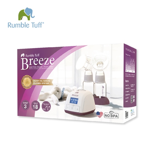 2021 New Breeze double Breast Pump with LCD Big Screen 