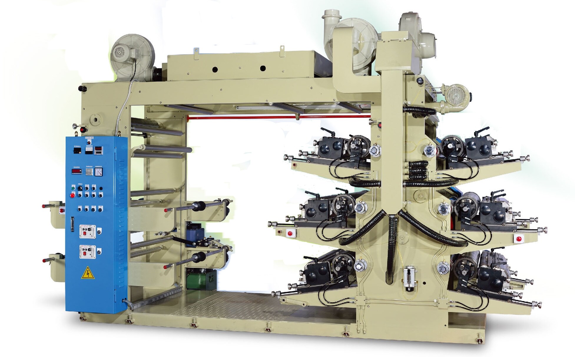 6 Colors High Speed Stack Type Flexo Printing Machine 002 | Taiwantrade