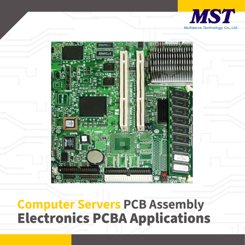 Customized Electronics Module PCB Assembly for Computer Servers