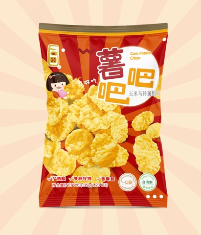 Corn Potato Crisps