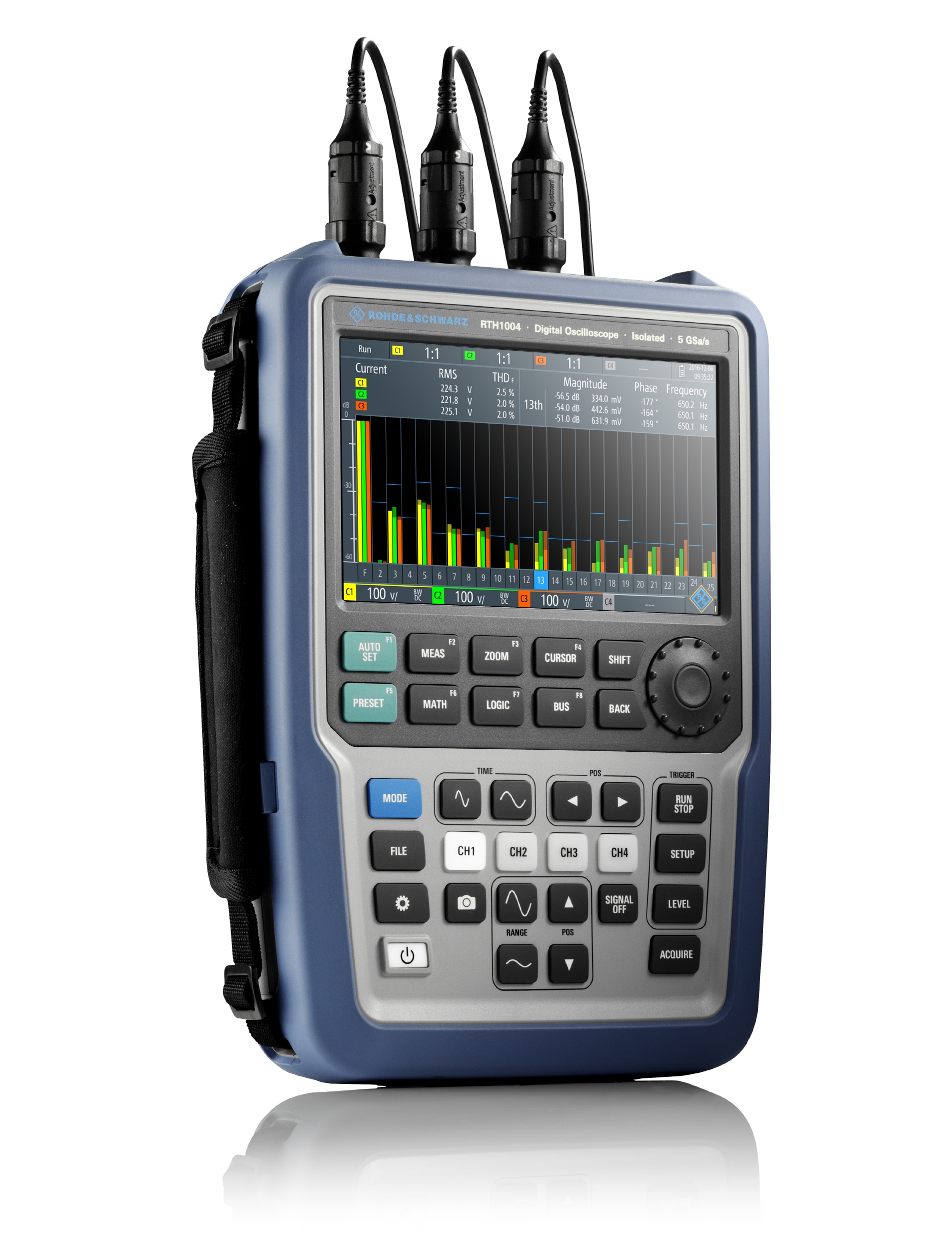 Rf Oscope R&S®Scope Rider handheld oscilloscope | Taiwantrade