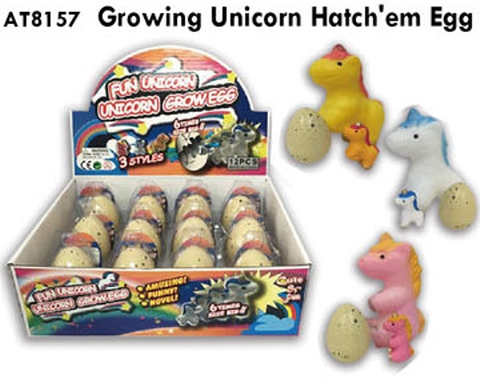 Unicorn Hatching Egg Hatching Growing Novelty